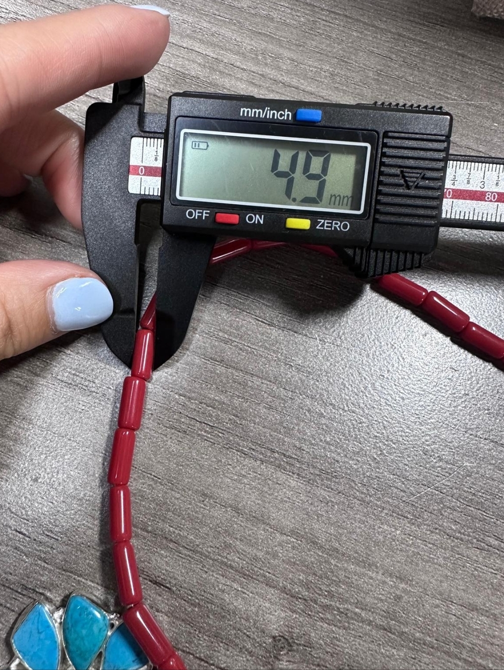 Turquoise Flower Set - Picture 6 of 10